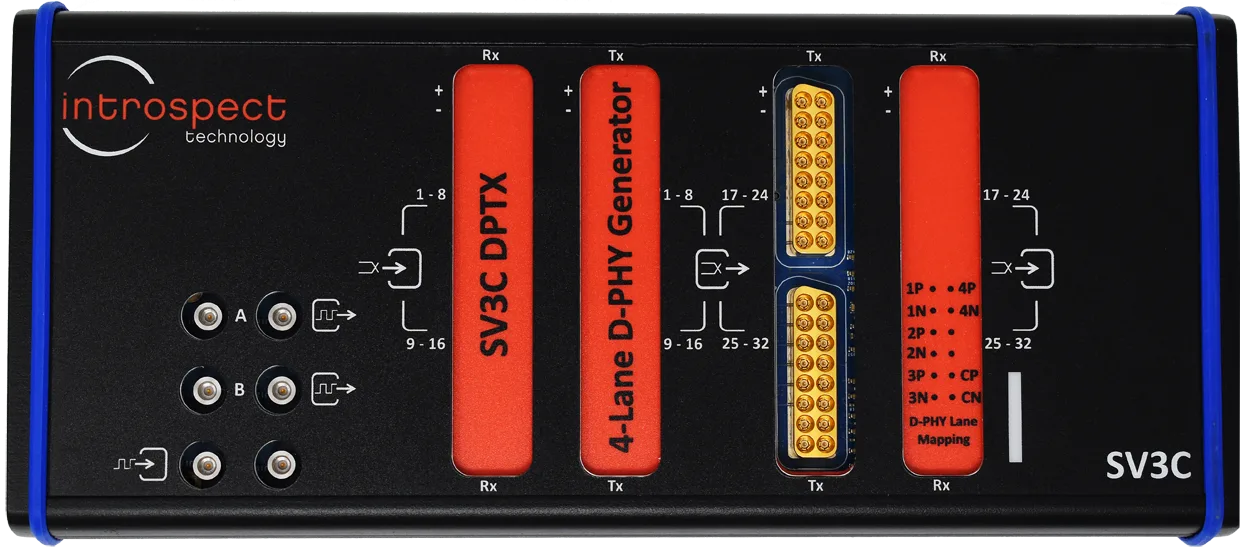 SV3C-DPTX MIPI D-PHY Generator Introspect Technology SV3C-DPTX MIPI D-PHY Generator Introspect Technology