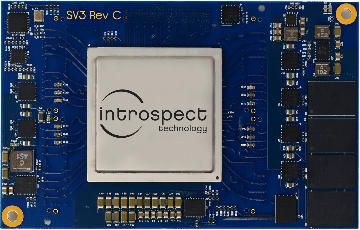 SV3D-12 Direct Attach SerDes Test Module Introspect