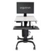 24-216-085 - Ergotron WorkFit-C Single HD Sit-Stand 24-216-085 - Ergotron WorkFit-C Single HD Sit-Stand