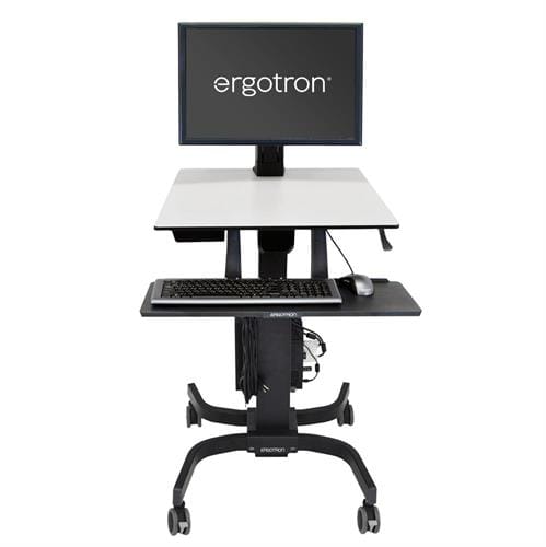24-216-085 - Ergotron WorkFit-C Single HD Sit-Stand 24-216-085 - Ergotron WorkFit-C Single HD Sit-Stand
