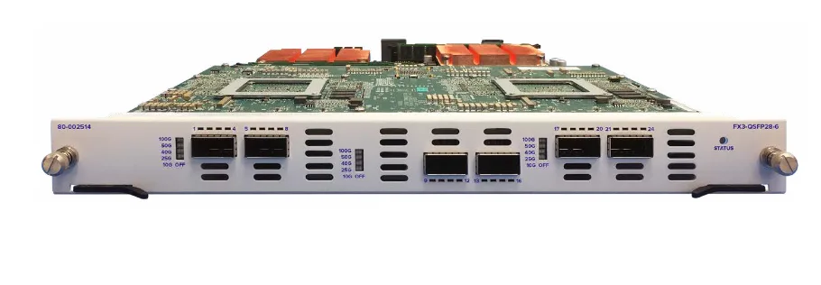 Spirent FX3 6-Port Quint-Speed QSFP28 Module