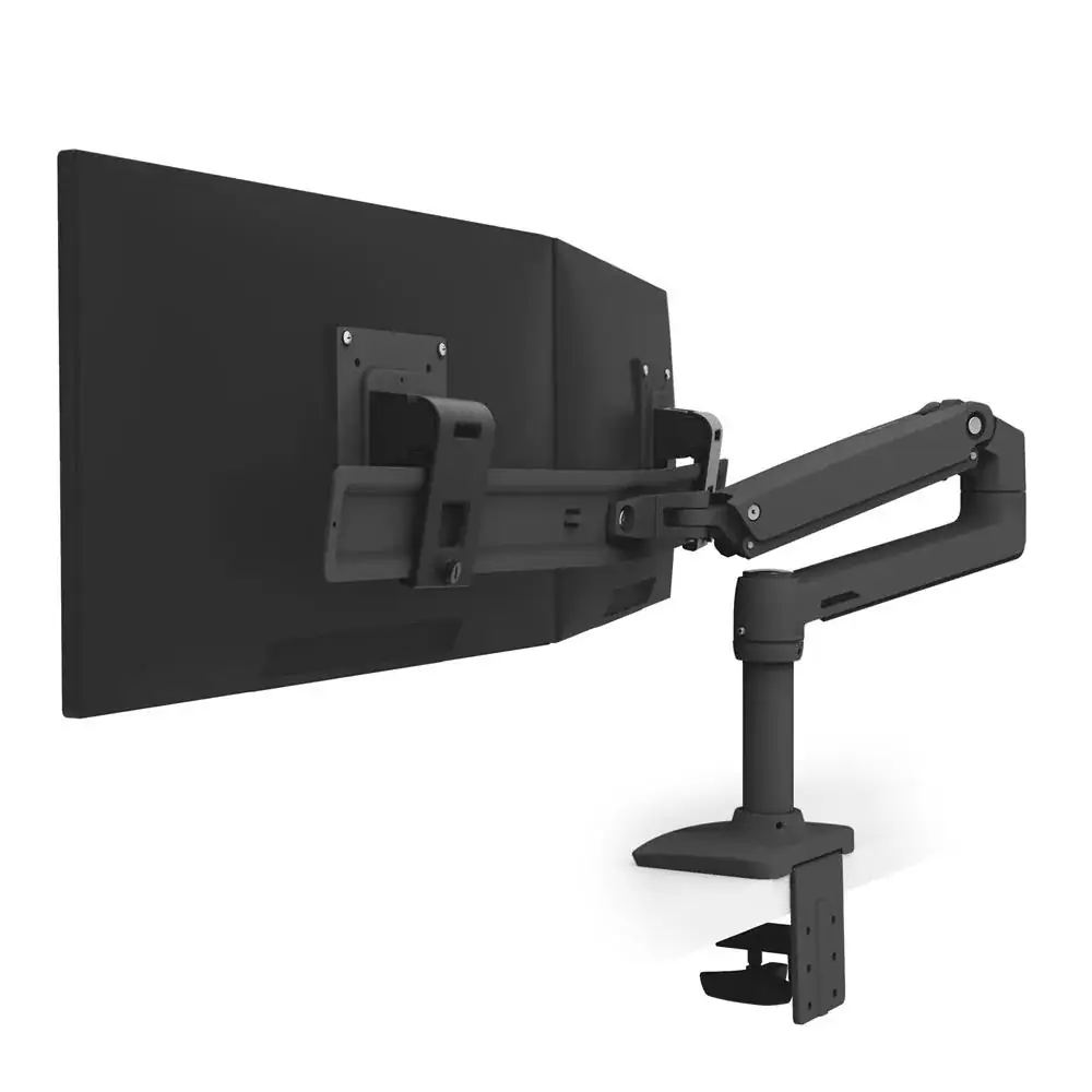 45-489-224 - Ergotron LX Desk Dual Direct Arm (matte black) 45-489-224 - Ergotron LX Desk Dual Direct Arm (matte black)
