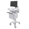 StyleView® Cart with LCD Arm, 3 Drawers (1x3)