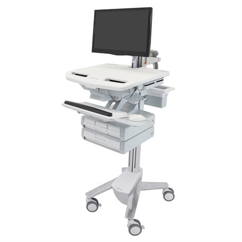sv43-1240-aa-560x500 StyleView® Cart with LCD Arm, 4 Drawers (3x1+1)