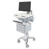 StyleView® Cart with LCD Arm, 9 Drawers (3x3)