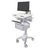 StyleView® Cart with LCD Arm, 2 Tall Drawers (2x1)