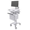StyleView® Cart with LCD Pivot, 3 Drawers (1x3)