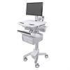 StyleView® Cart with LCD Pivot, 2 Tall Drawers (2x1)
