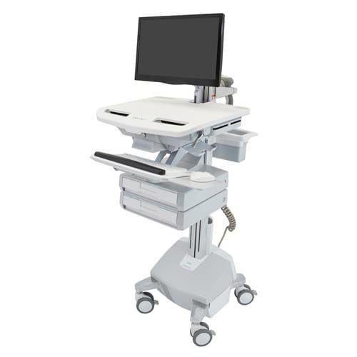 StyleView® Cart with LCD Arm, LiFe Powered, Drawers StyleView® Cart with LCD Arm, LiFe Powered, Drawers
