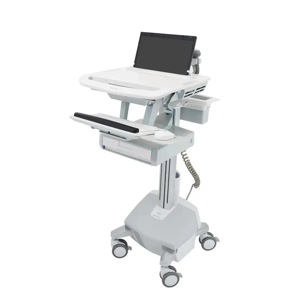 SV44-1112-3 - Ergotron StyleView Laptop Cart, LiFe Powered SV44-1112-3 - Ergotron StyleView Laptop Cart, LiFe Powered