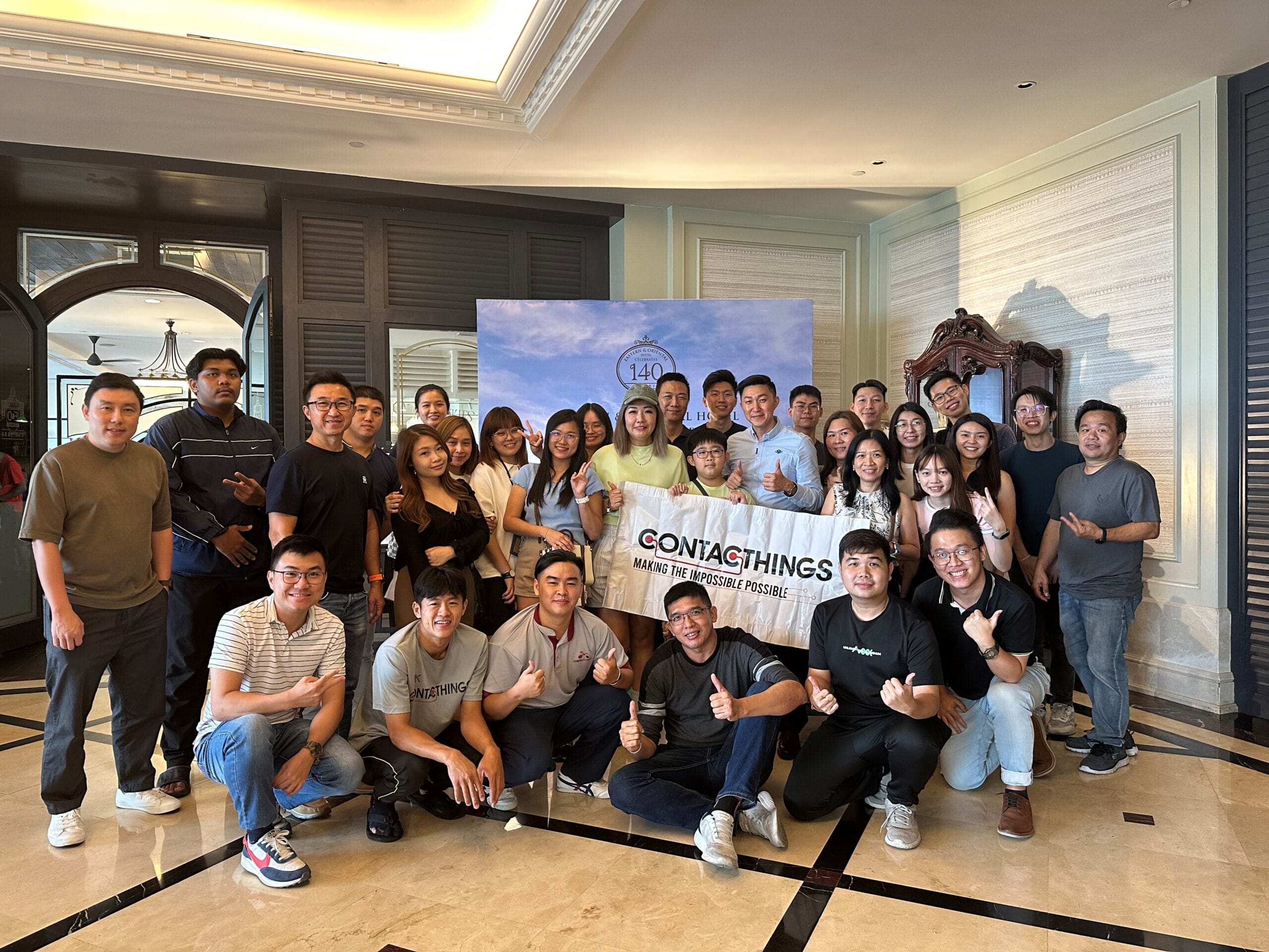 Contacthing's Team Building Fun: Lunch and Bowling