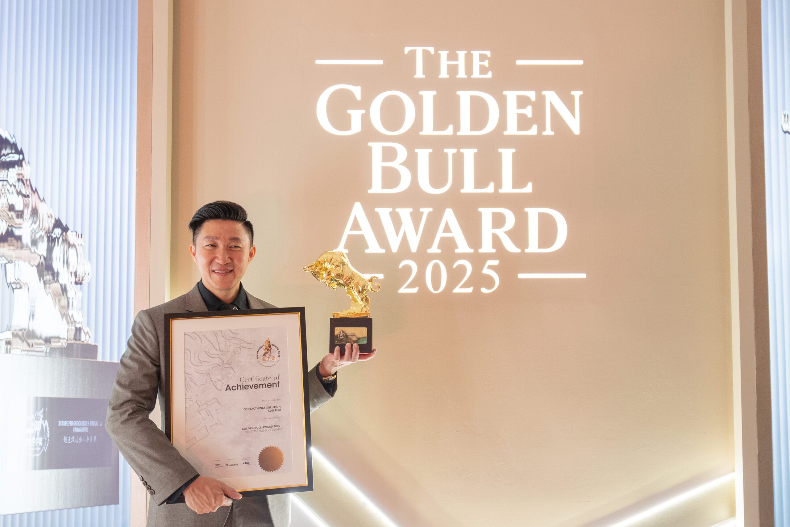 Proud Moment for Contacthings: Golden Bull Award 2025 Winner