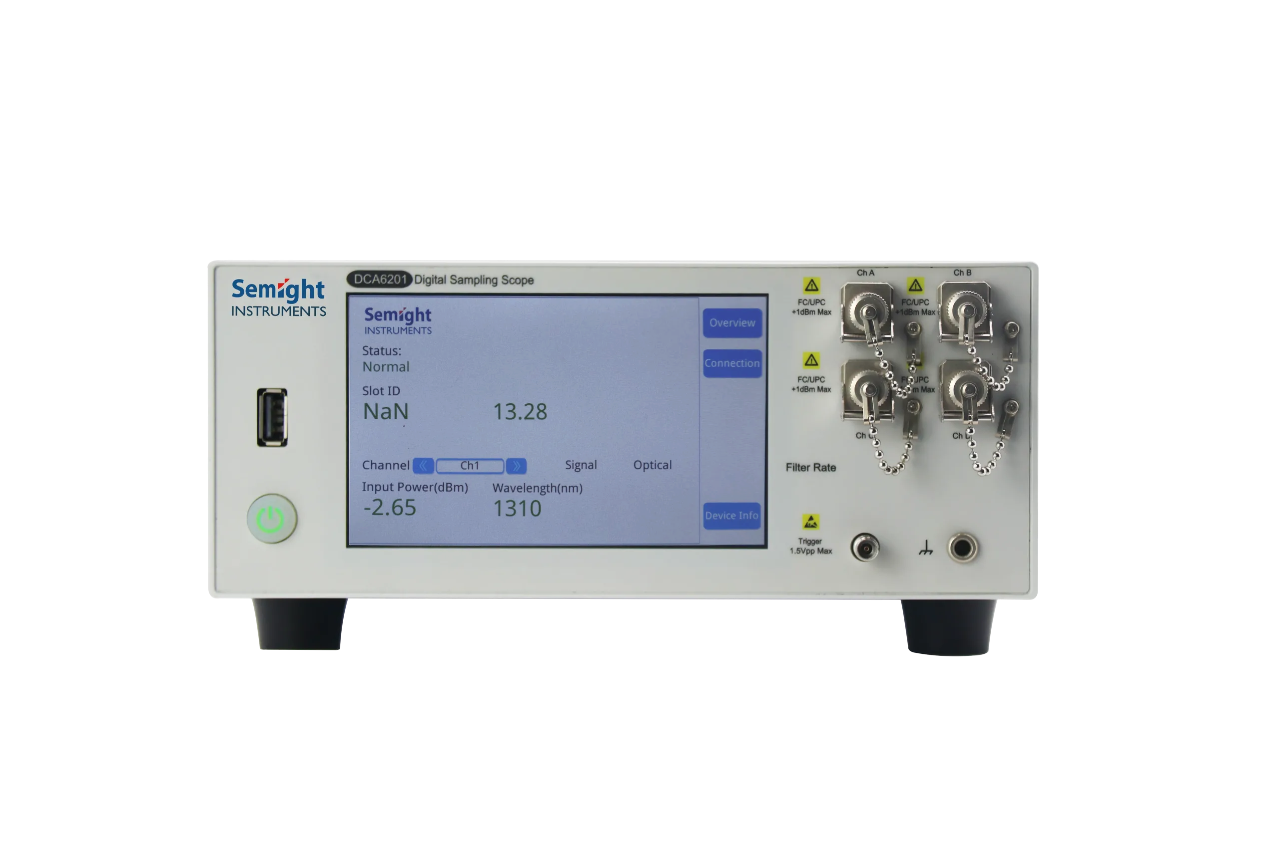 DCA6201 - Semight Instruments 30/50GHz Sampling Oscilloscope DCA6201 - Semight Instruments 30/50GHz Sampling Oscilloscope